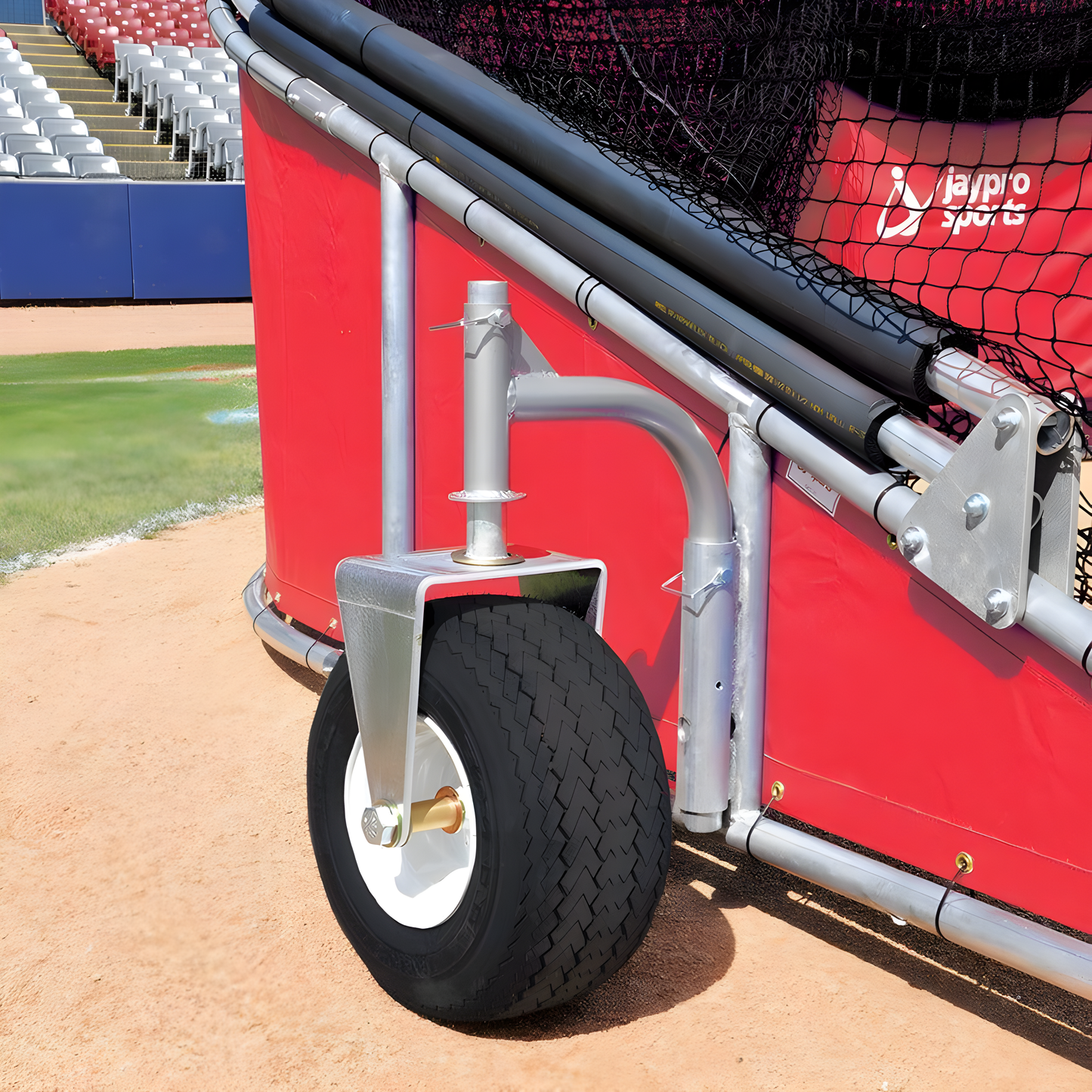 Jaypro Batting Cage – Big League Series Bomber Elite Batting Turtle | Professional-Grade Portable Hitting Cage for Game Day Practice – BGLC-7500