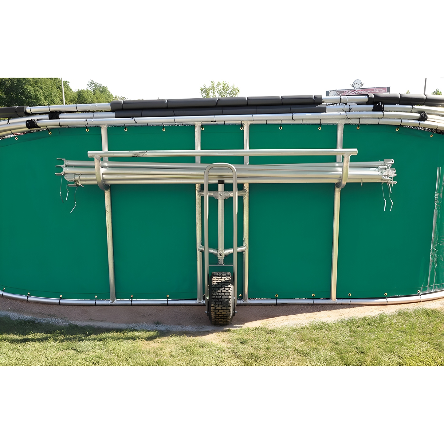 Jaypro Batting Cage – Big League Series Bomber Pro Batting Turtle | Portable, Heavy-Duty Hitting Cage for On-Field Practice – BBGS-18