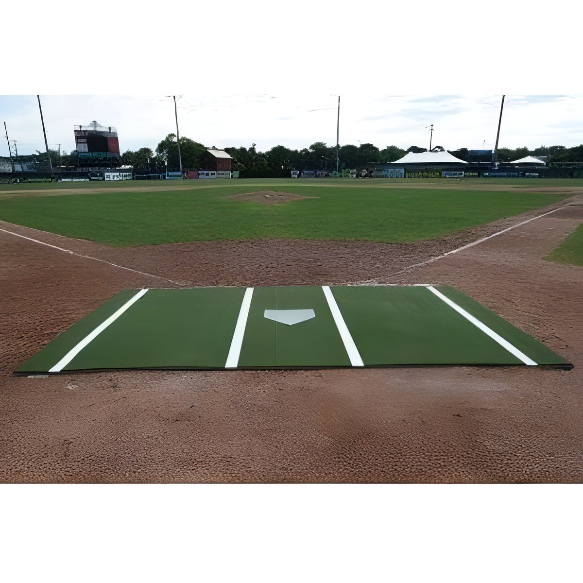 Jaypro Batting Mat (6' x 12') – Turf | Portable, Durable Hitting Surface for Practice & Games (BML612G)