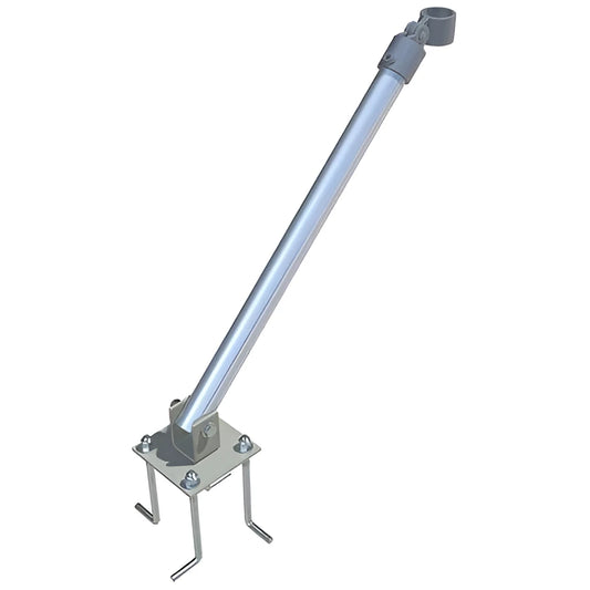 Jaypro Batting Tunnel Frame – Single (55') – Mounted Outdoor | Heavy-Duty Batting Cage Frame System (BBTFSM-55) - JoySportStore