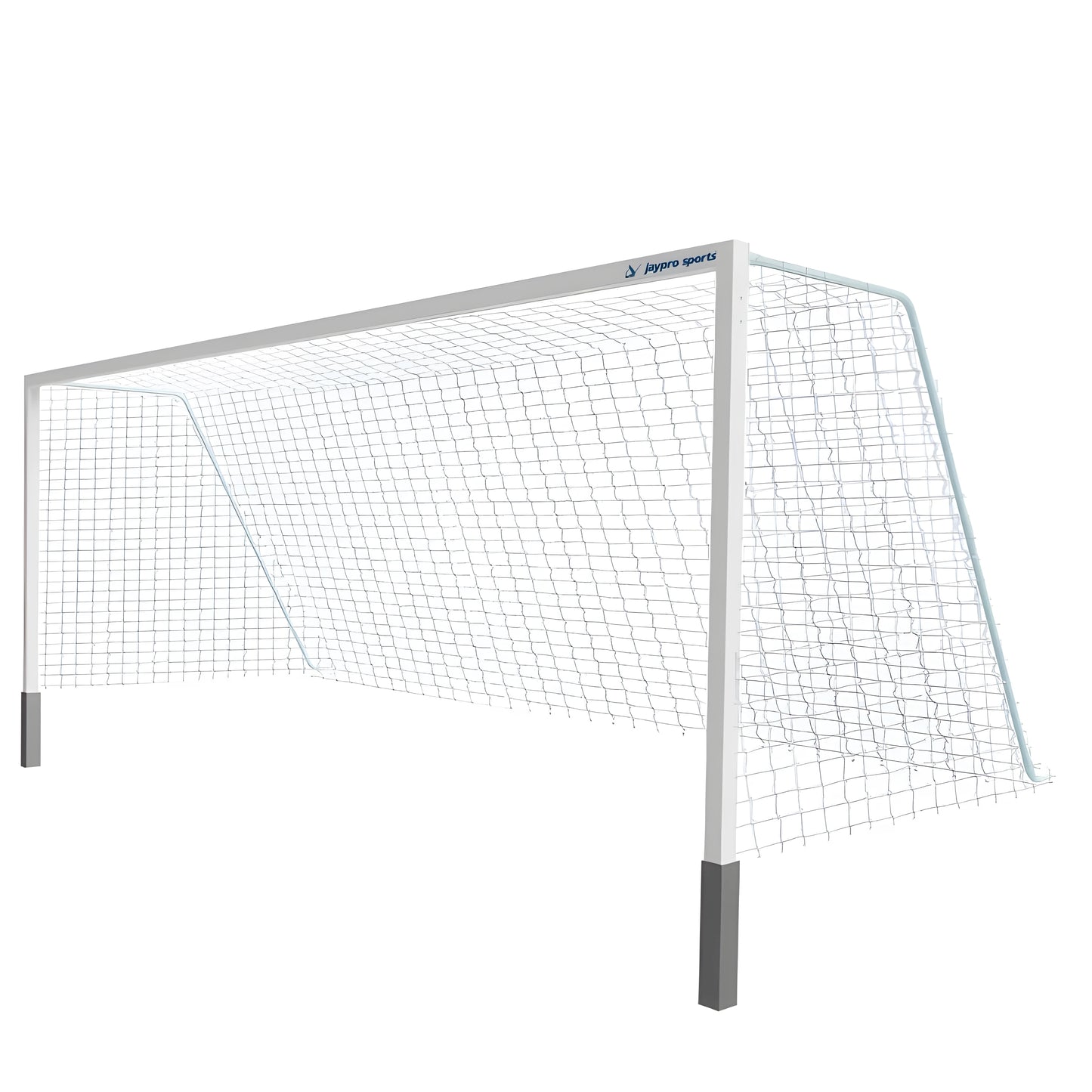 Jaypro Classic Official Square Soccer Goals | Regulation Size with Standard Backstays for Sturdy Support - JoySportStore