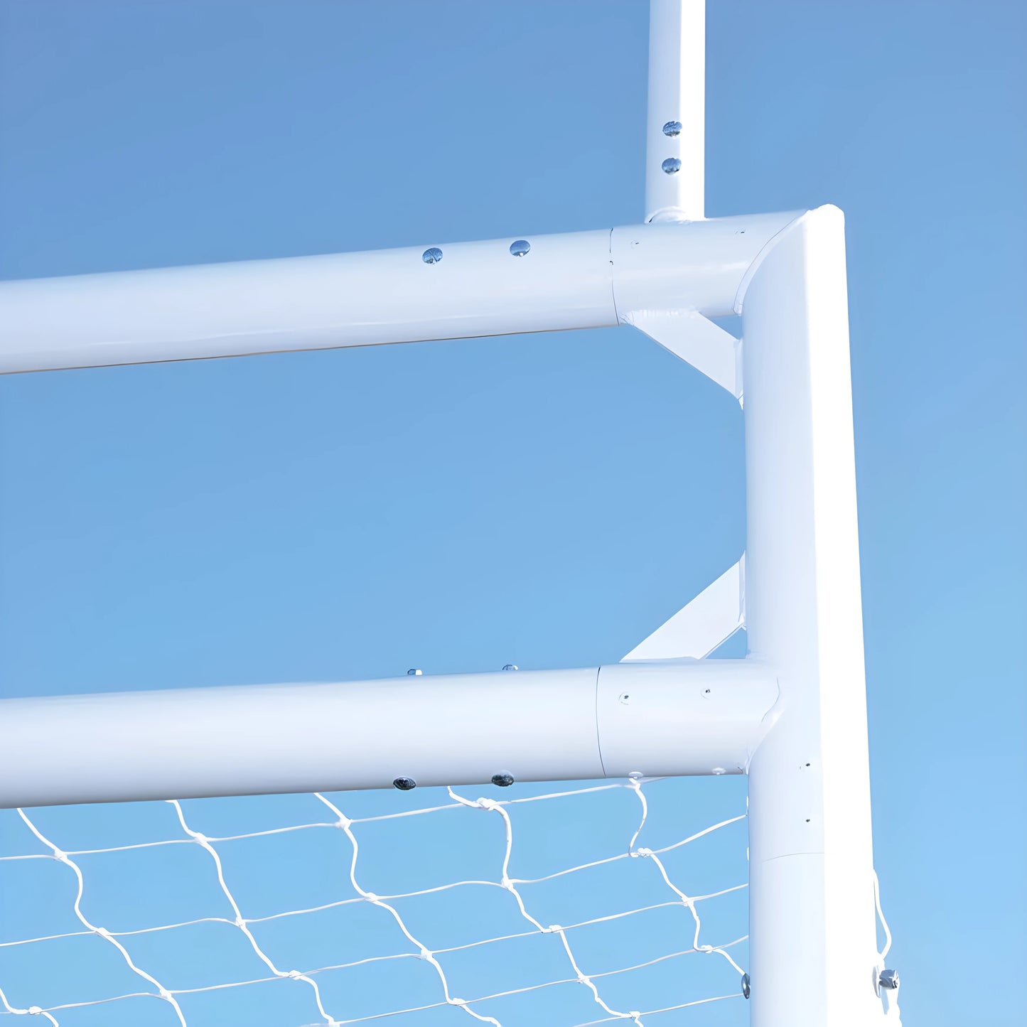 Jaypro Deluxe Soccer/Football Goals – Official Size with Standard Backstays | Durable Aluminum Frame for Competitive Play – FBSC-240 - JoySportStore