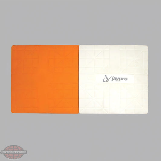 Jaypro Double First Base – Flex Style | Safety-Enhanced Dual-Color Base for Youth & Adult Leagues (BB-400) - JoySportStore