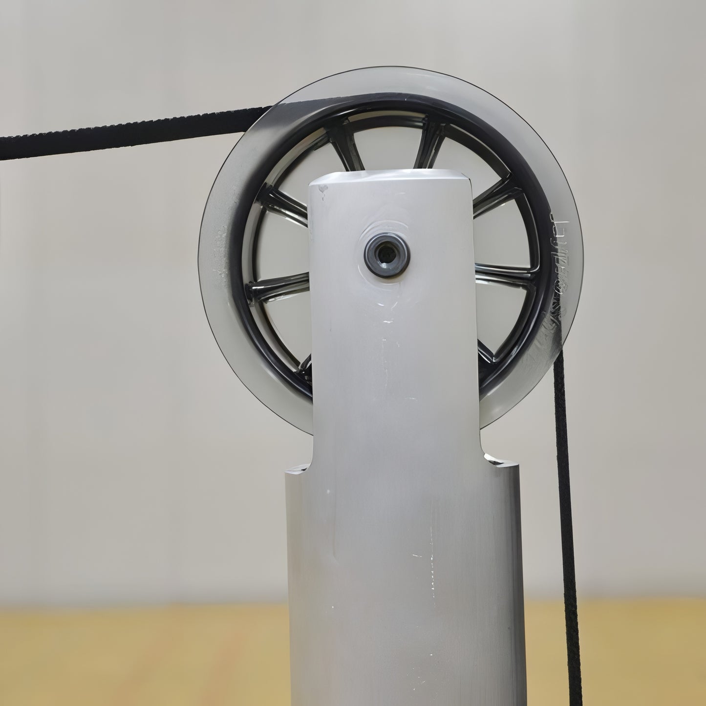 Jaypro FeatherLite T-Base Competition Volleyball Uprights | Lightweight Portable Posts with T-Base Stability (PVB‑250UB)