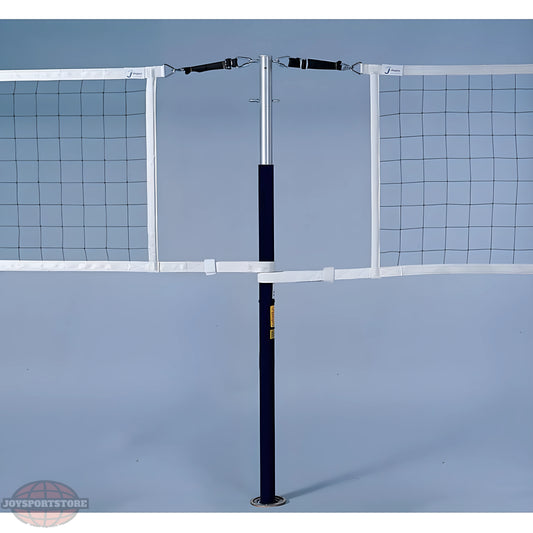 Jaypro FeatherLite Volleyball Net Center Upright System – 3-1/2" Floor Sleeve | Model: PVBC-500 - JoySportStore