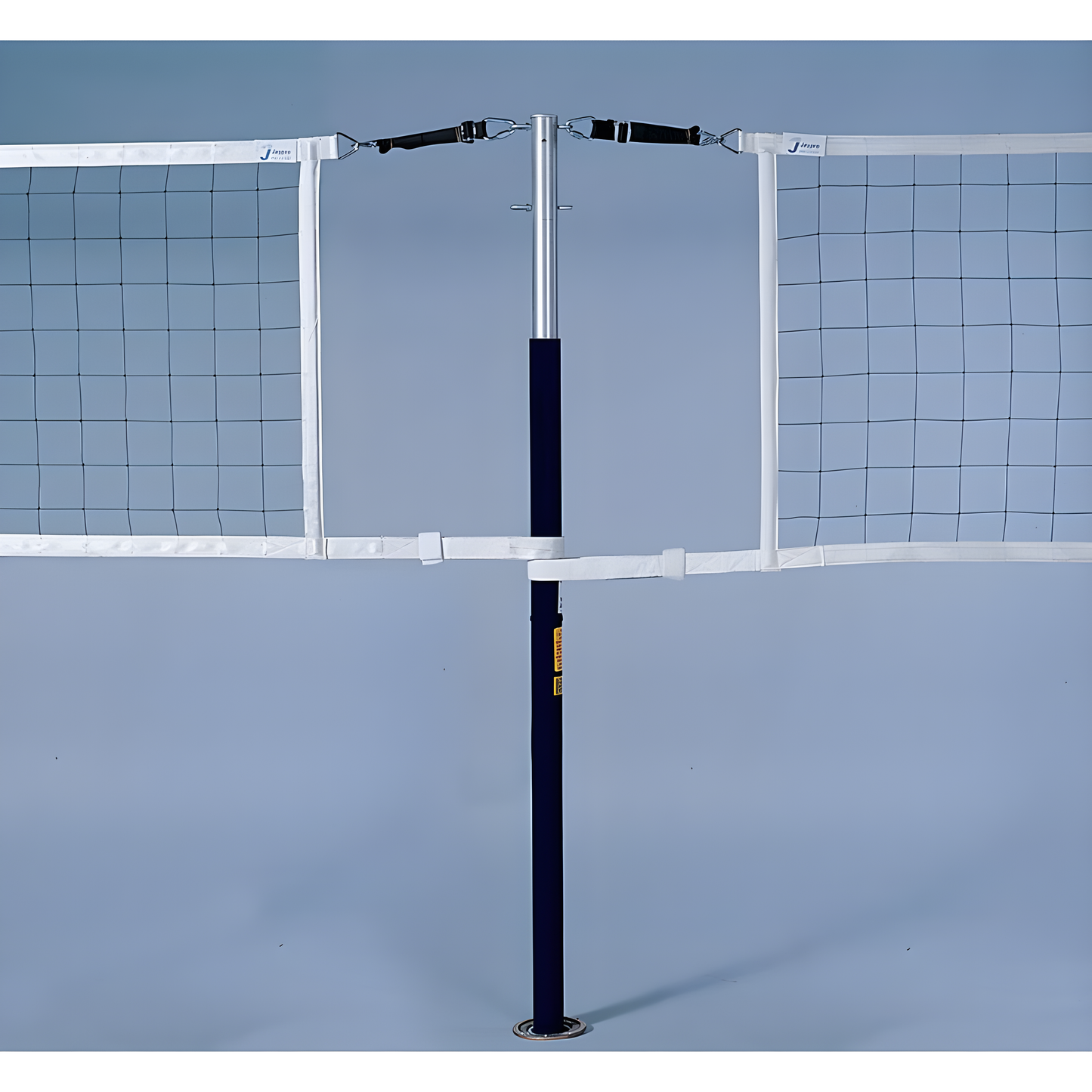 Jaypro FeatherLite Volleyball Net Center Upright System – 3" Floor Sleeve | Lightweight Mid-Court Support – PVBC-450