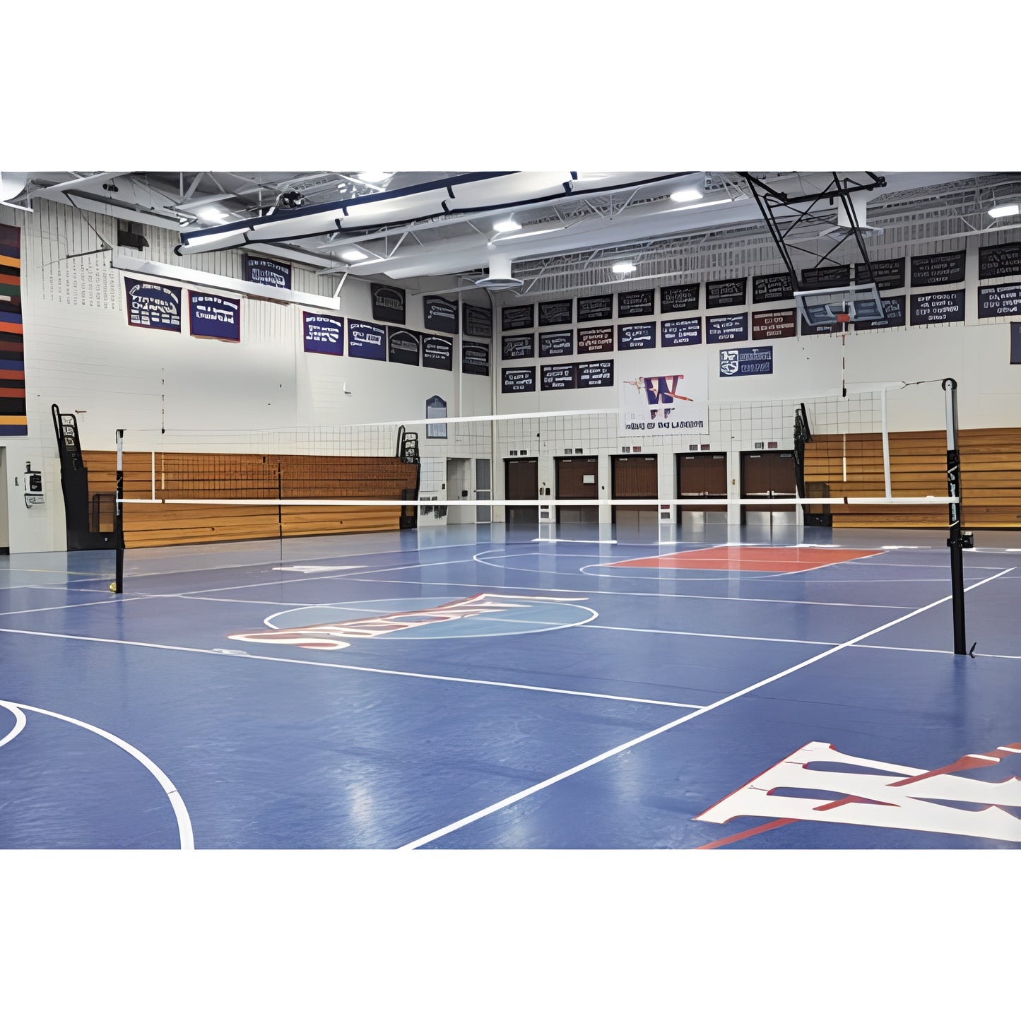 Jaypro FeatherLite Volleyball Uprights | Ultra-Light, Adjustable Court Posts