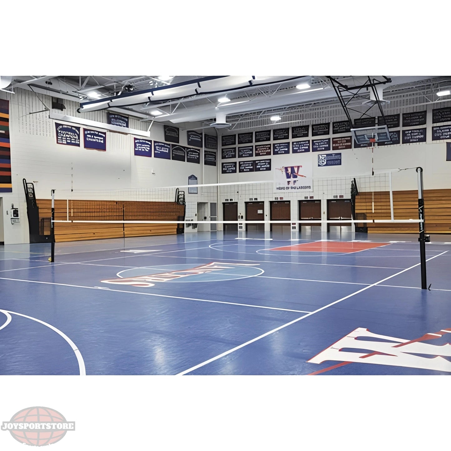 Jaypro FeatherLite Volleyball Uprights | Ultra-Light, Adjustable Court Posts - JoySportStore