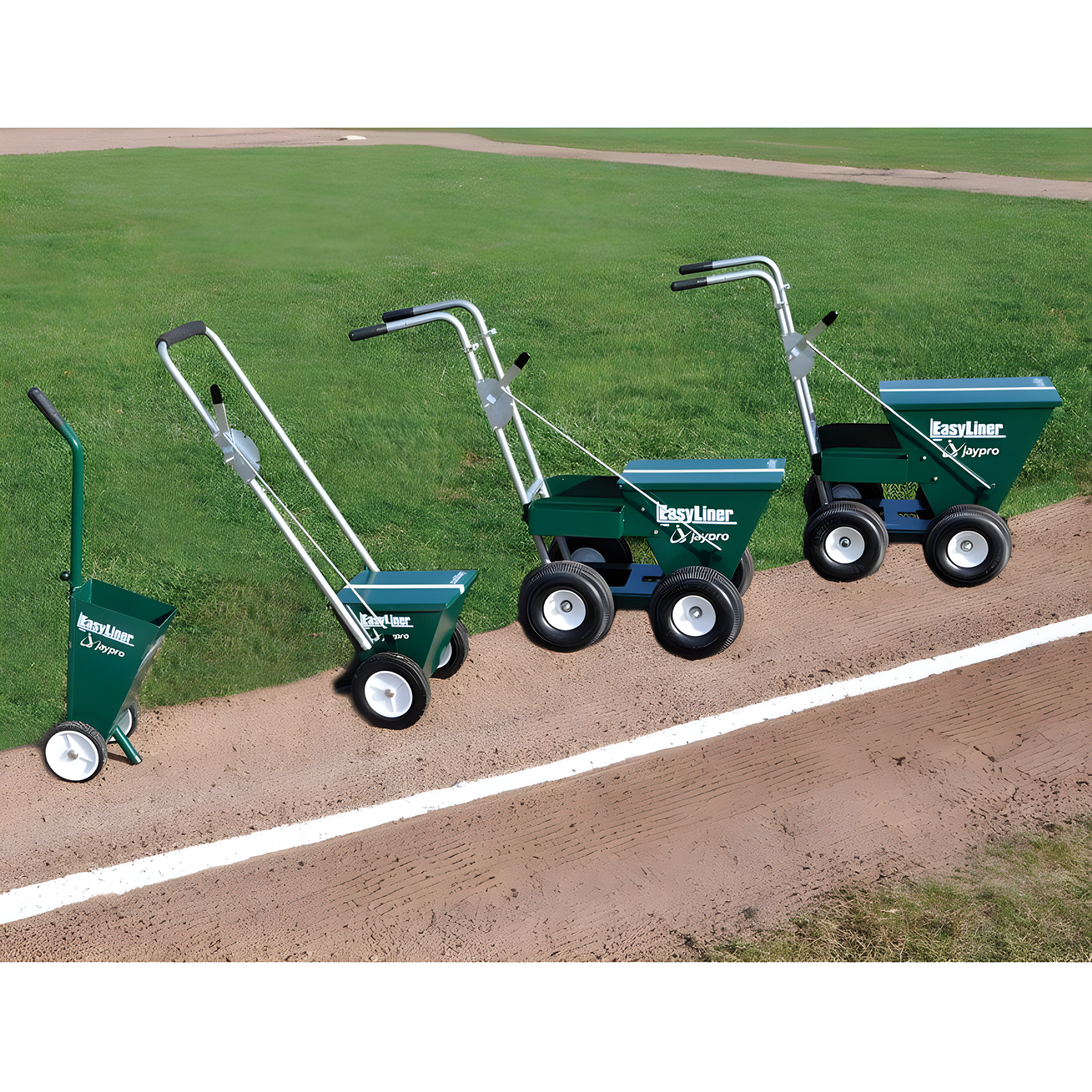 Jaypro Field Line Marker – Easyliner (25 lb. Capacity) | Smooth, Reliable Field Striping for Turf & Dirt Fields (FLMR-25)