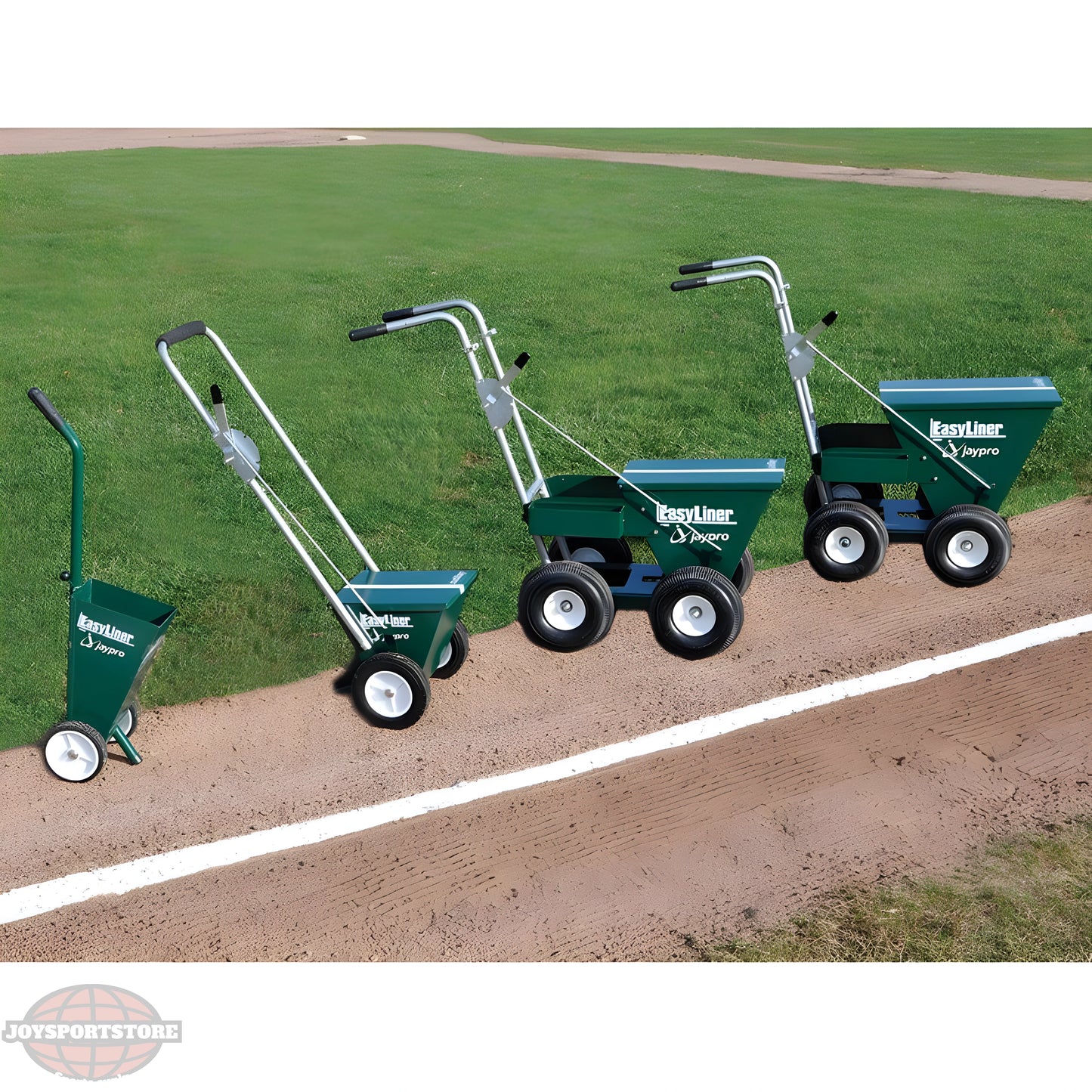 Jaypro Field Line Marker – Easyliner (25 lb. Capacity) | Smooth, Reliable Field Striping for Turf & Dirt Fields (FLMR-25) - JoySportStore