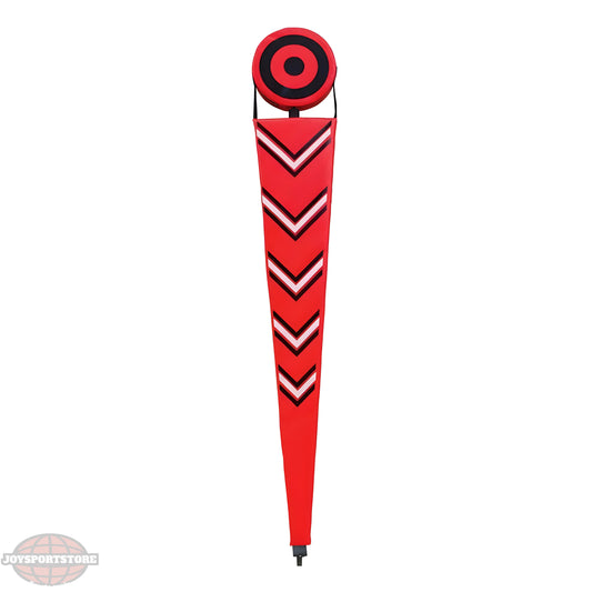 Jaypro Football Chain Set (8') | Professional 2-Piece Sideline Marker System with Padded Poles (FCS-8) - JoySportStore