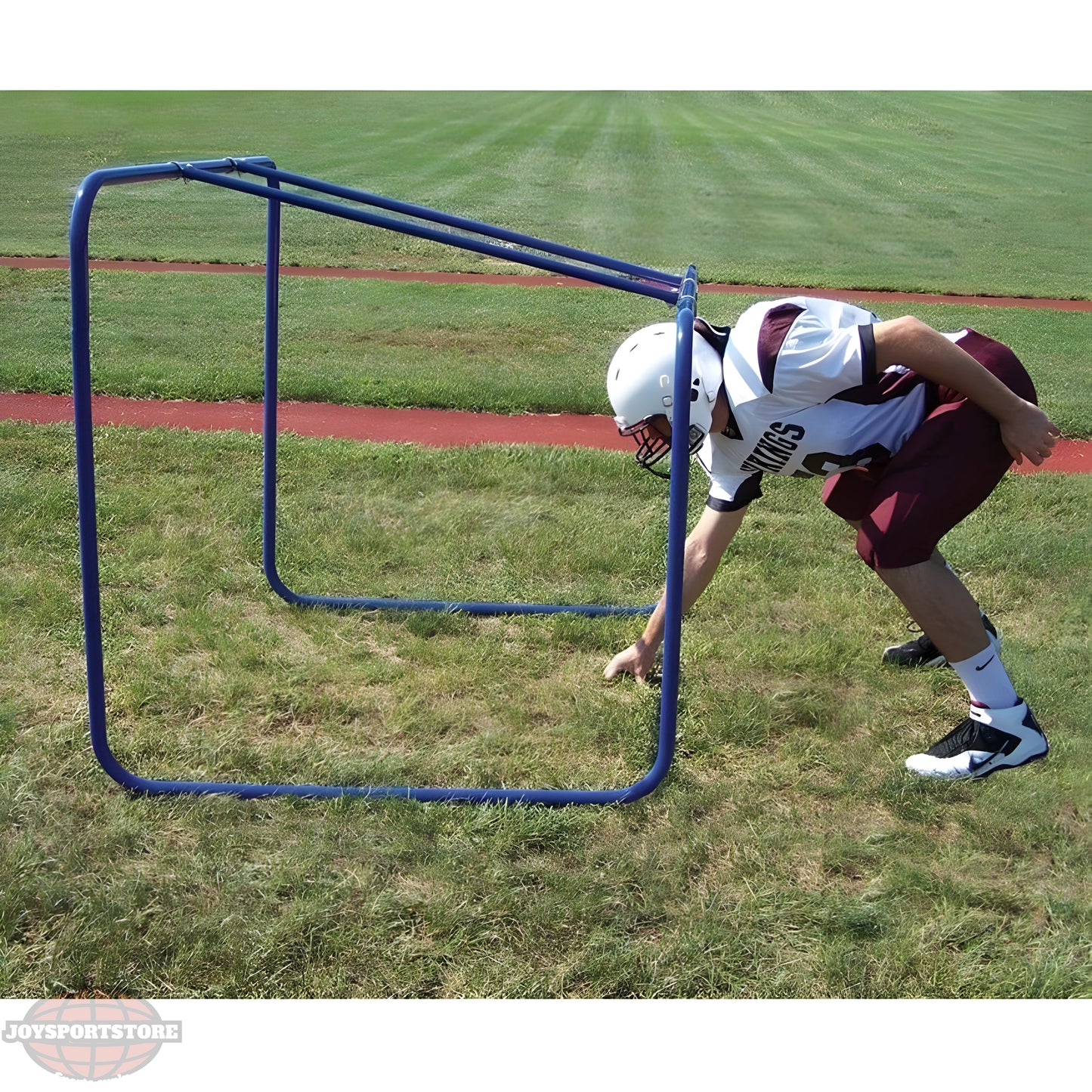 Jaypro Football Linemen Chute | Heavy-Duty Training Aid for Lineman Technique & Stance Drills (FBLMCH) - JoySportStore