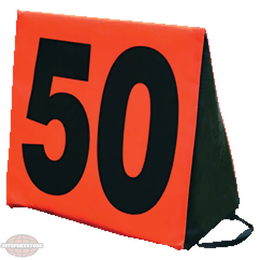 Jaypro Football Sideline Markers – Set of 11 | Durable, Weather‑Resistant Field Markers for Game-Day Precision (FBWSM) - JoySportStore