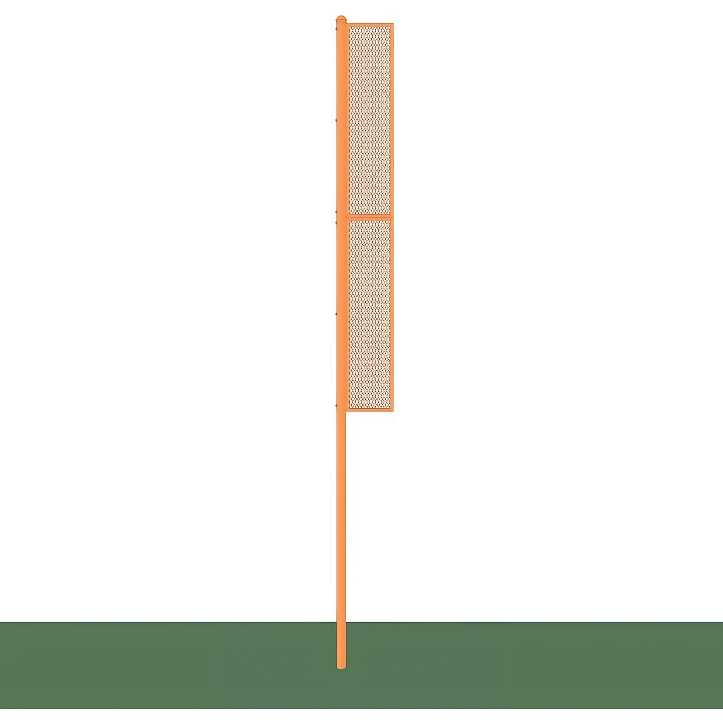 Jaypro Foul Poles – 20' Softball Professional | Ultra-High Visibility, Heavy-Duty Steel Foul Line Markers for Elite Fields (SBFP-200)