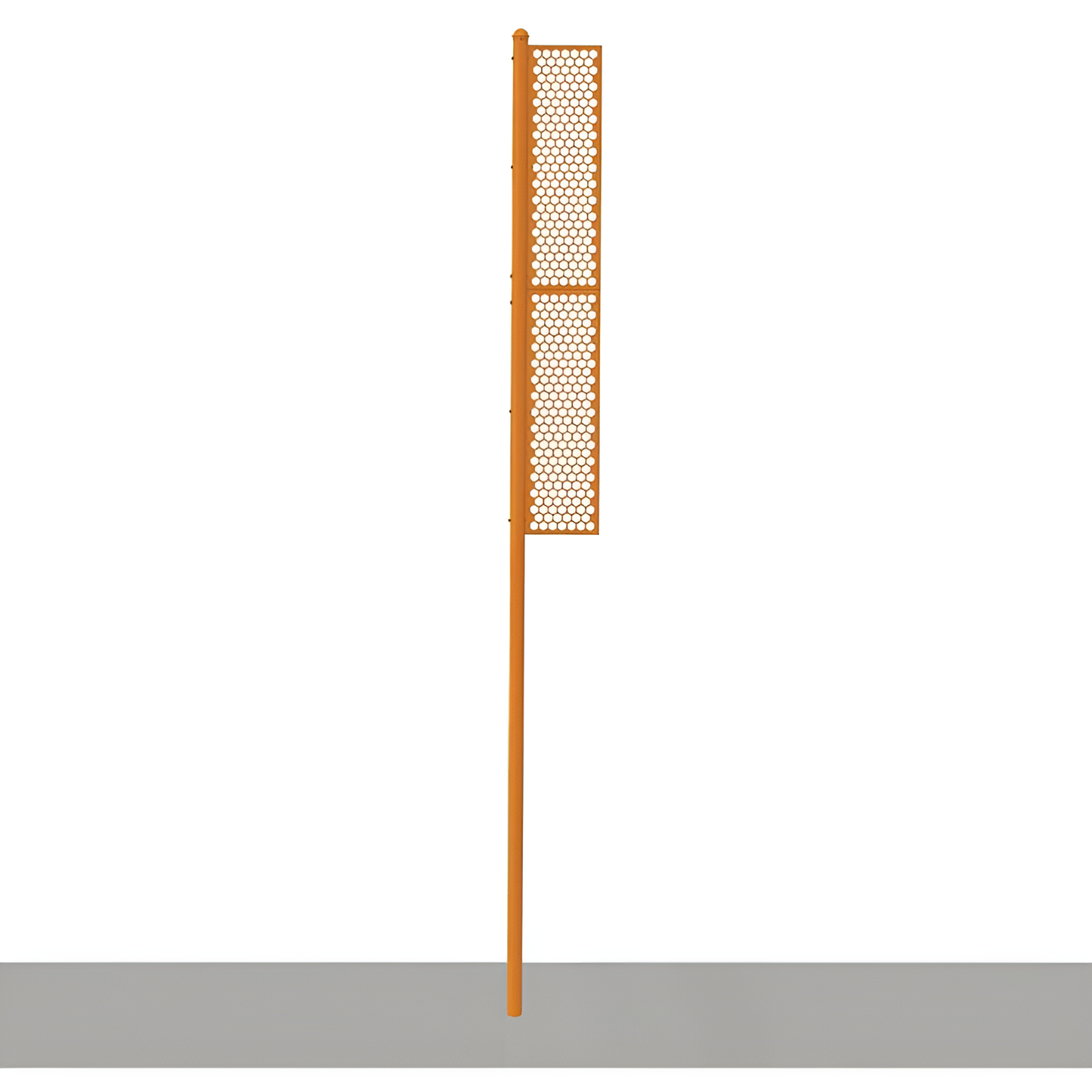 Jaypro Foul Poles – 20' – Softball Professional (Surface Mount) | High-Visibility Yellow, Heavy-Duty Field Marker (SBFP-200SM)