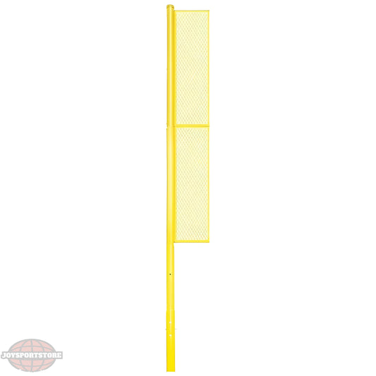 Jaypro Foul Poles – Collegiate 20' (Yellow) | Durable, High-Visibility Steel Markers for Baseball & Softball Fields (BBCFP-20) - JoySportStore