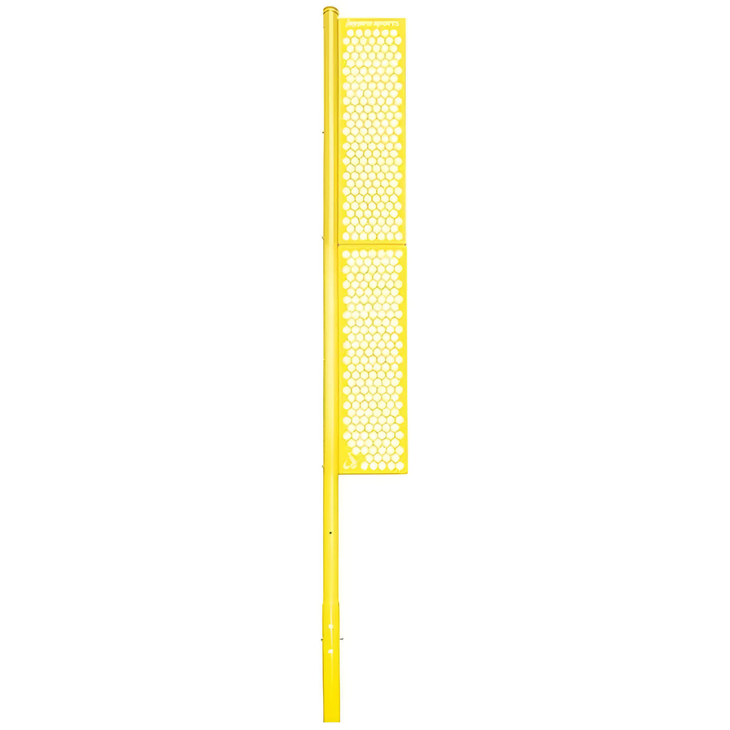Jaypro Foul Poles – Professional 20' (Yellow) | Ultra-Visible, Heavy-Duty Steel Field Markers for Baseball & Softball (BBFP-20)