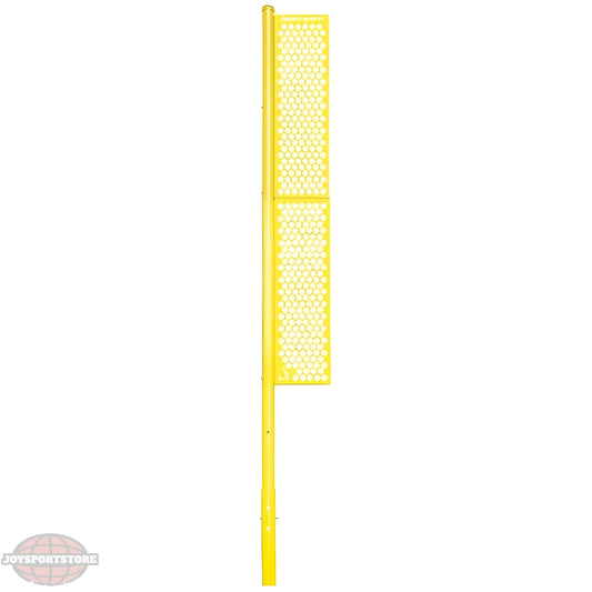 Jaypro Foul Poles – Professional 20' (Yellow) | Ultra-Visible, Heavy-Duty Steel Field Markers for Baseball & Softball (BBFP-20) - JoySportStore