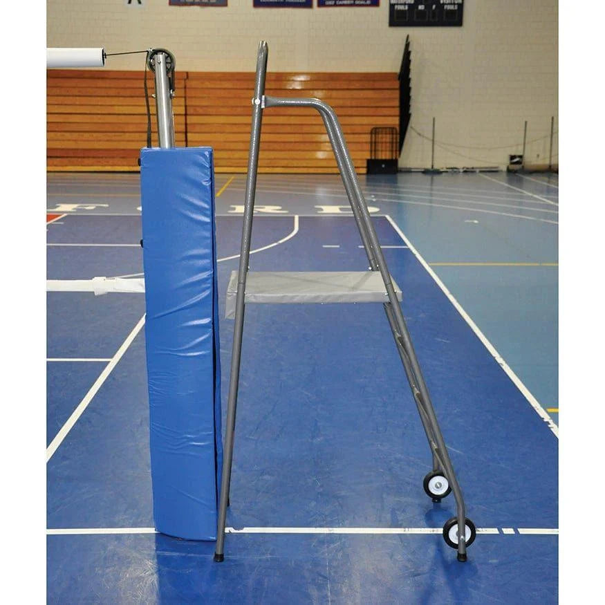 Jaypro Free Standing Volleyball Referee Stand (250 lb. Capacity) | Stable, Comfortable Officiating for Indoor & Outdoor Courts (VRS-6000) - JoySportStore