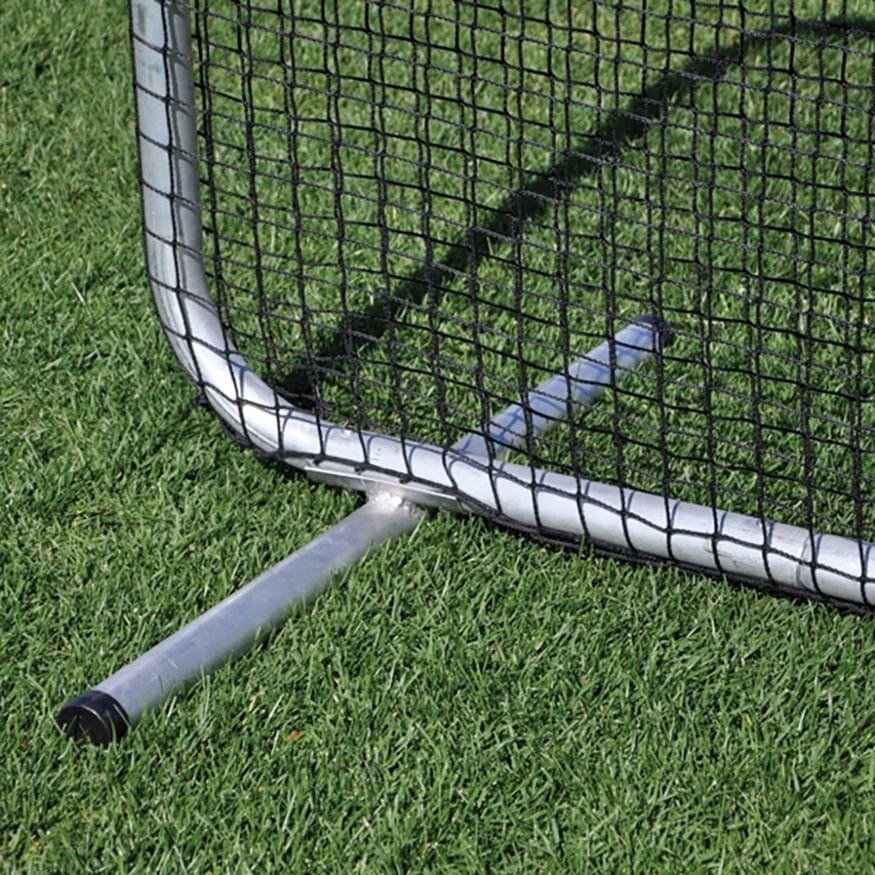 Jaypro Fungo Screen (8' x 8') - Big League Series | Durable, Compact Protection for Pro-Level Training (BLFS-88)