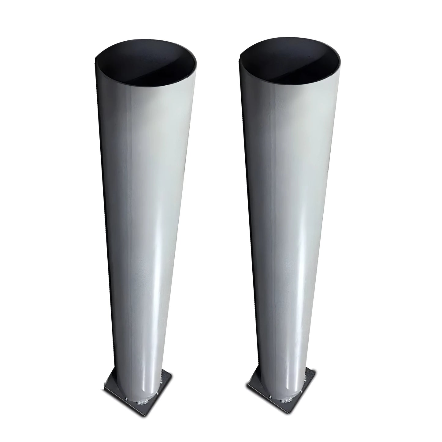 Jaypro Ground Sleeves for 20'- Foul Poles | Heavy-Duty Steel Sleeves for Collegiate & Pro Fields (FPS-20) - JoySportStore