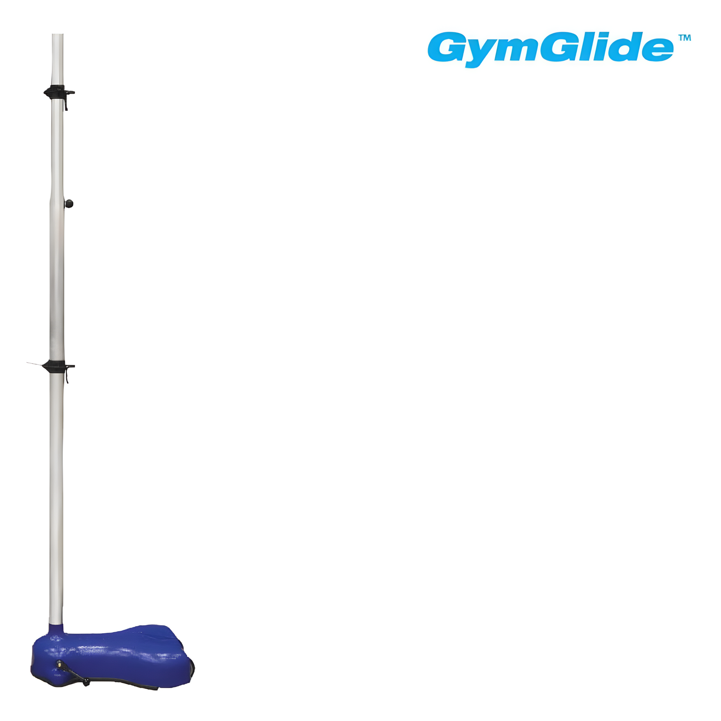 Jaypro GymGlide Recreational Game Standard | Lightweight, Portable Base System for Volleyball, Badminton & More (GGS-100)