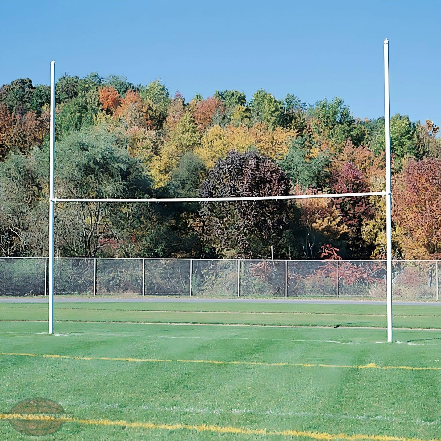Jaypro H‑Frame Football Goal Post – 3″ Uprights | Heavy‑Duty, Game‑Ready Field Equipment (HFGP‑3) - JoySportStore