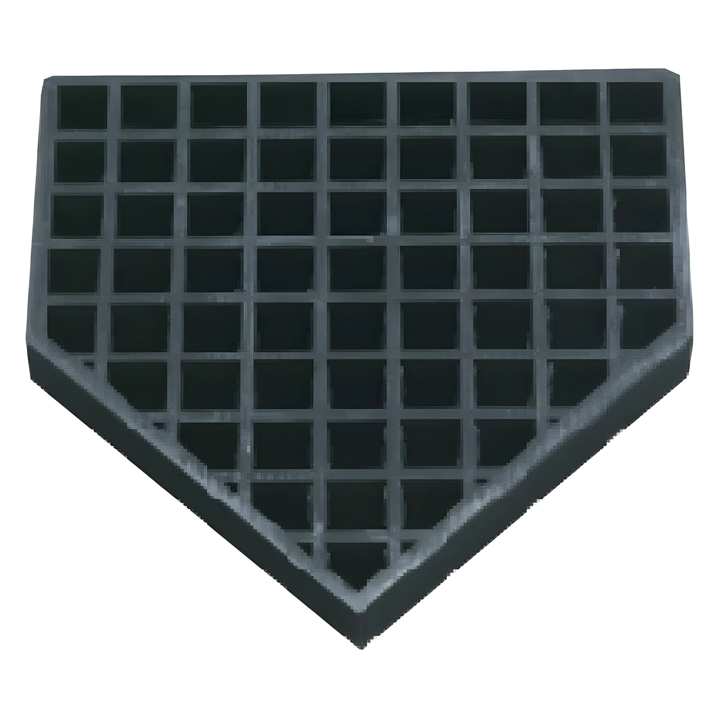 Jaypro Home Plate – Bury-All Rubber Design | In-Ground, Heavy-Duty Baseball & Softball Plate for Long-Term Field Use (HP-100) - JoySportStore