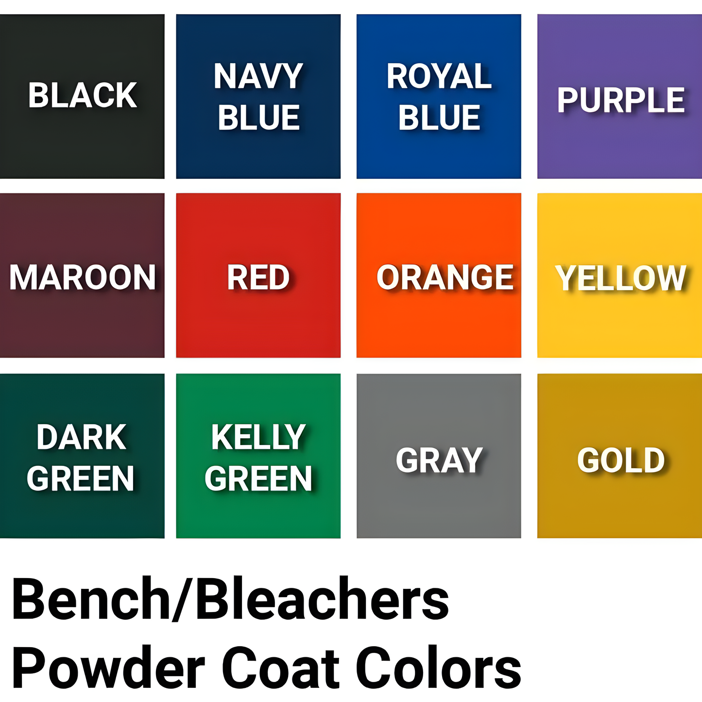 Jaypro Indoor Bleacher – 27 ft, 2‑Row Double‑Foot Plank Tip & Roll Bleacher (Powder‑Coated) (BLDP‑227TRGPC)