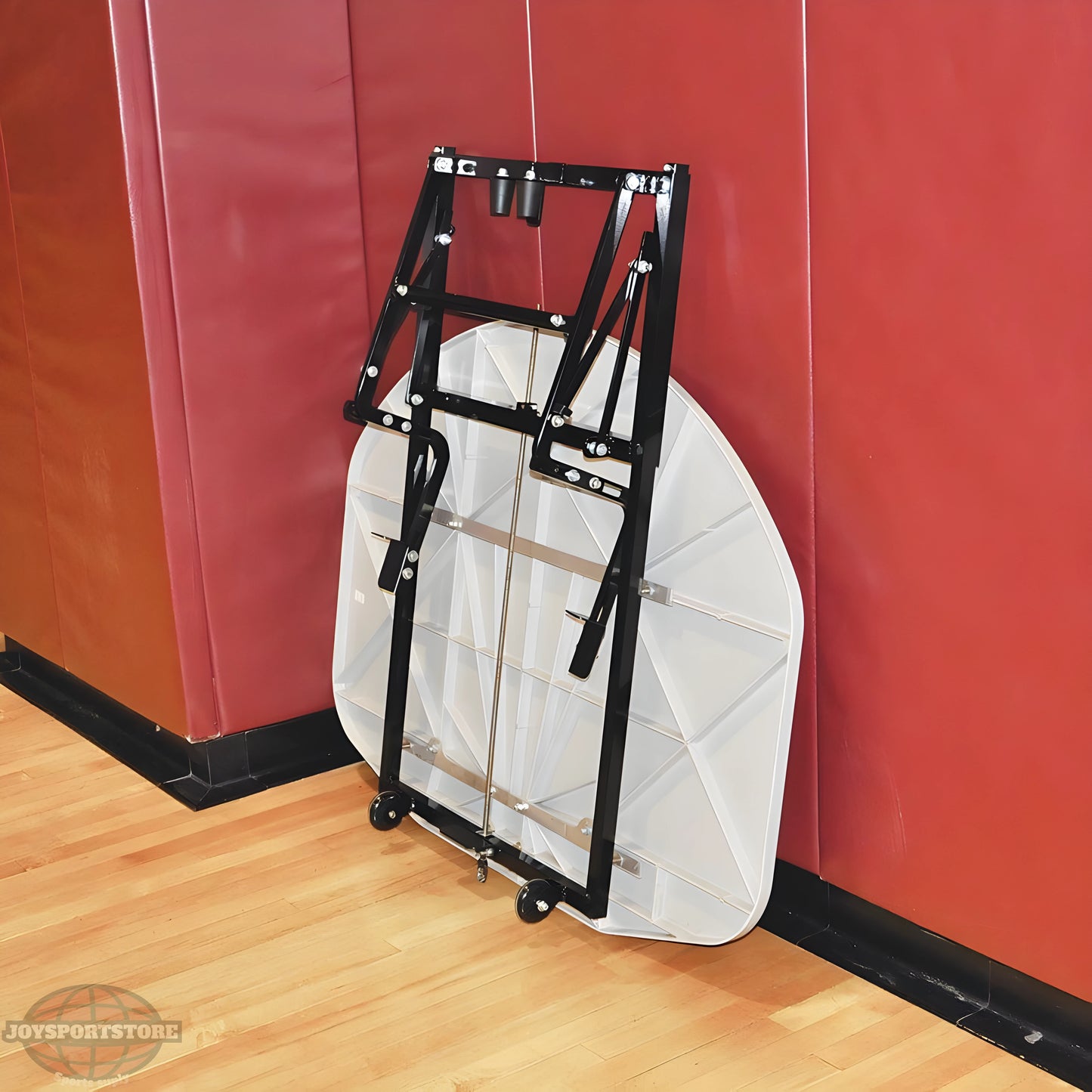 Jaypro Little Champ Easy Adjust Backboard Adapter | Youth-Friendly Rim Height with Quick Ground-Level Adjustments (LC-6HP) - JoySportStore