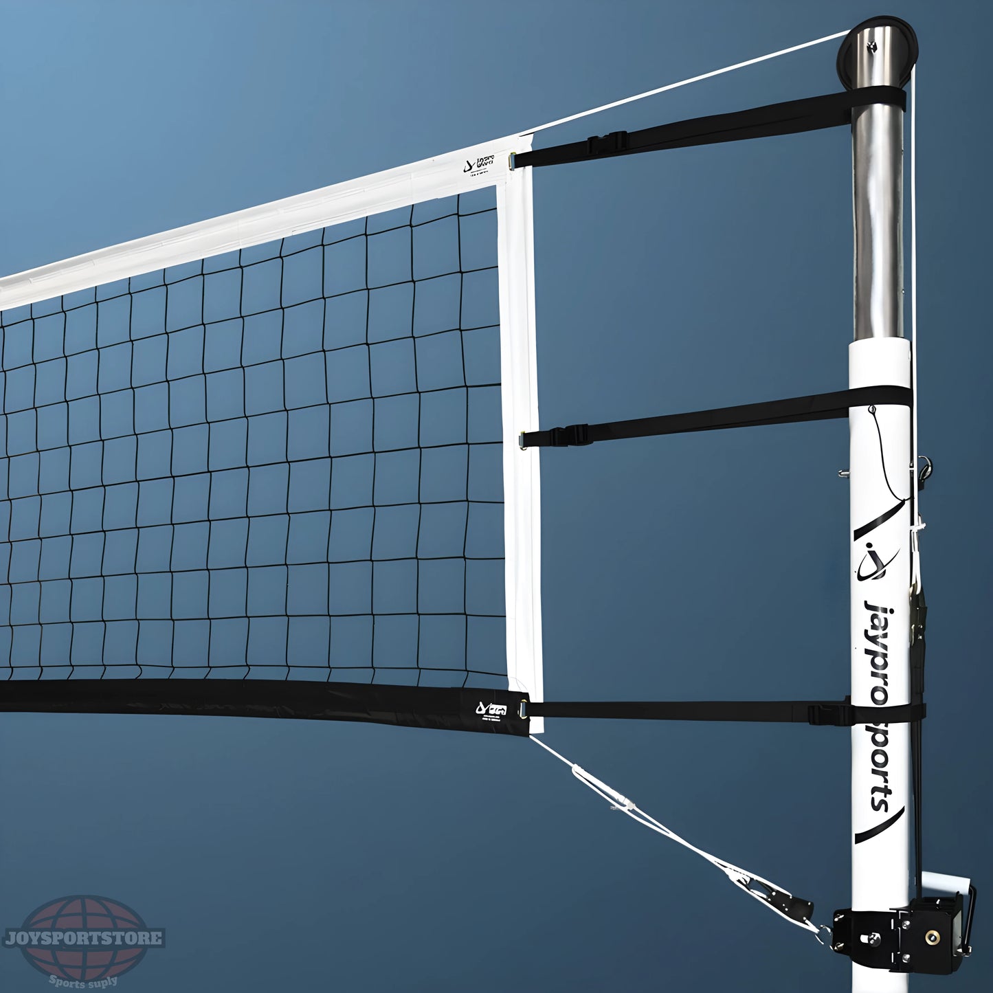 Jaypro Mercury Beach Volleyball Replacement Net (Professional Beach Size) | Durable, Tournament-Grade Outdoor Net (OBVN-1) - JoySportStore