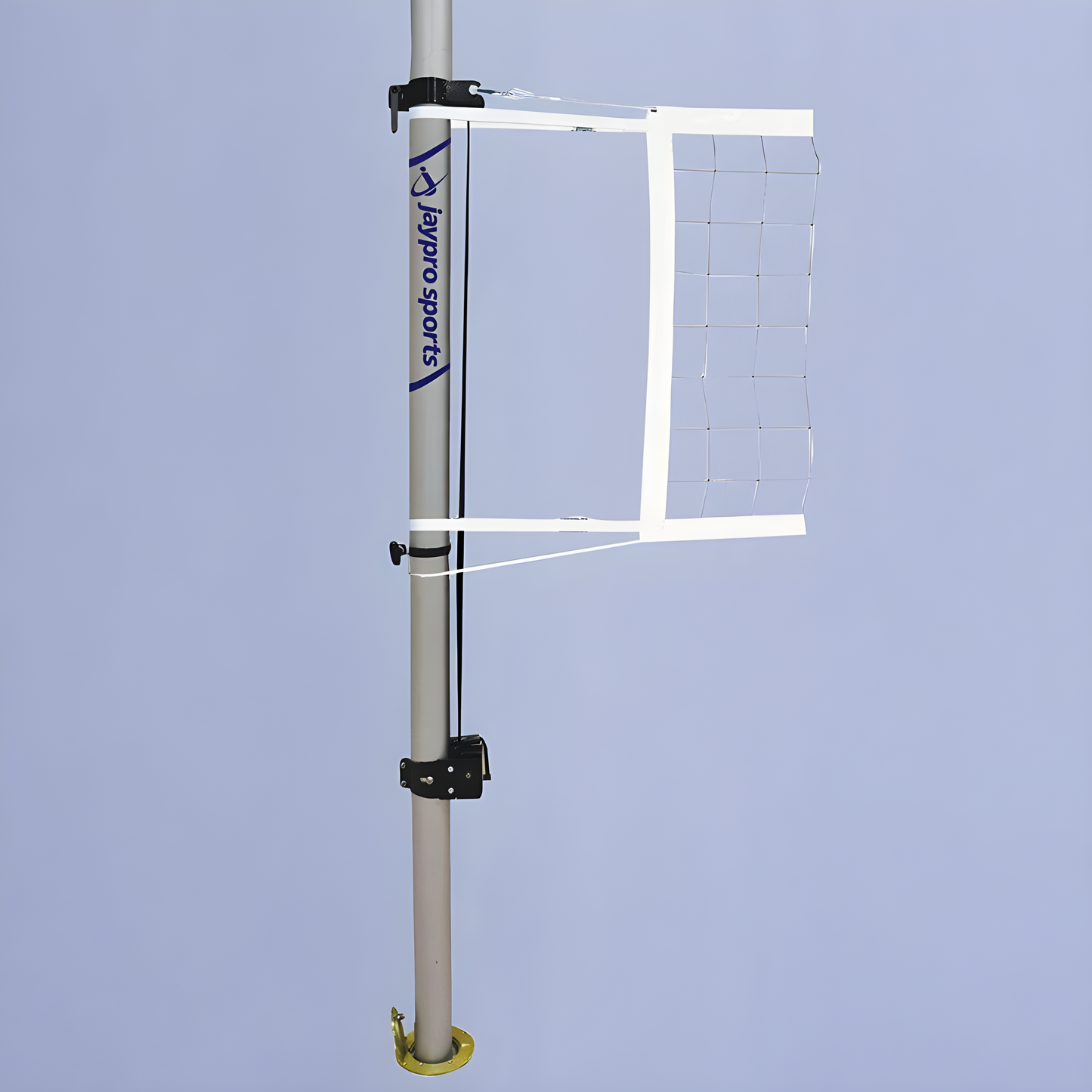 Jaypro Multi-Sport Net System | Adjustable Steel Uprights for Volleyball, Badminton & Tennis