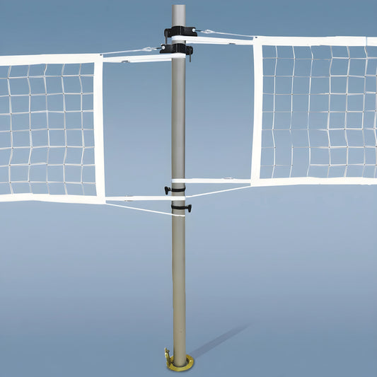 Jaypro Multi-Sport Volleyball Net Center Upright System | Versatile Middle Support for Side-by-Side Court Setups - JoySportStore