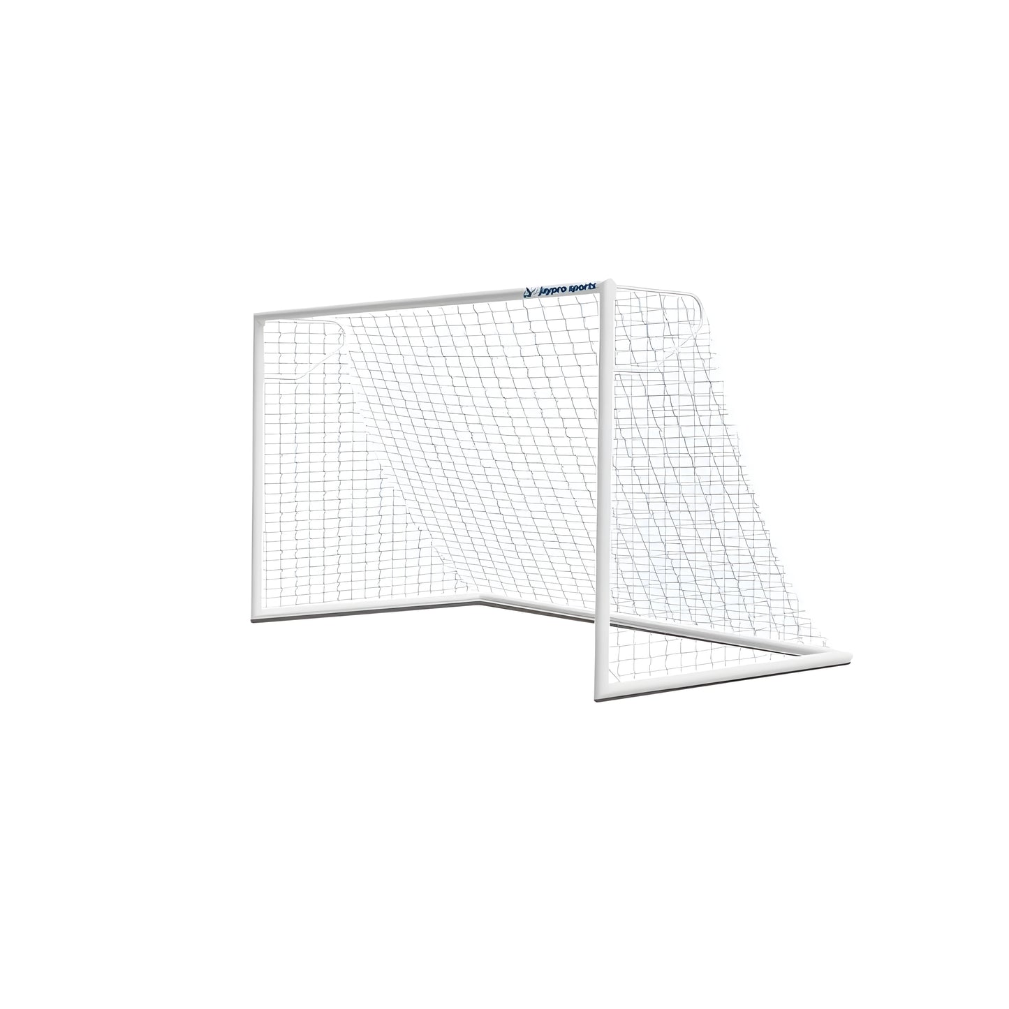 Jaypro Nova Club Round Soccer Goals (6-1/2'H x 12'W) | Durable Aluminum Goals for Youth & Club Play (RCG-12S) - JoySportStore