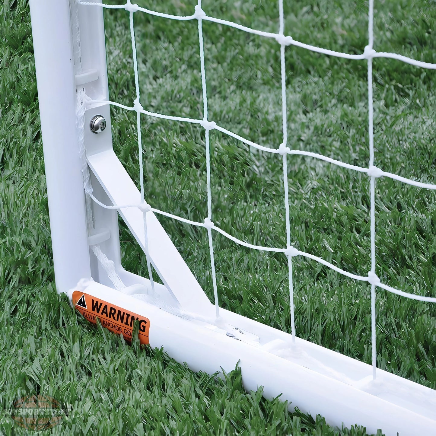 Jaypro Nova Club Round Soccer Goals – 24′ Pair | Portable, Durable Soccer Goal Set for Clubs & Recreational Fields (RCG-24S) - JoySportStore