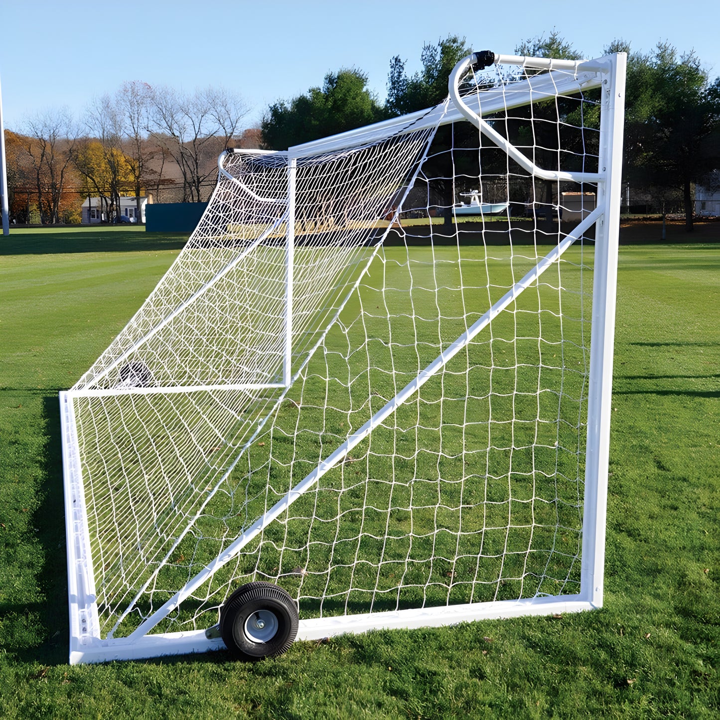 Jaypro Nova Premier Soccer Goal Package (8 ft.H x 24 ft.W x 4 ft.B x 10 ft.D) SGP-600PKG