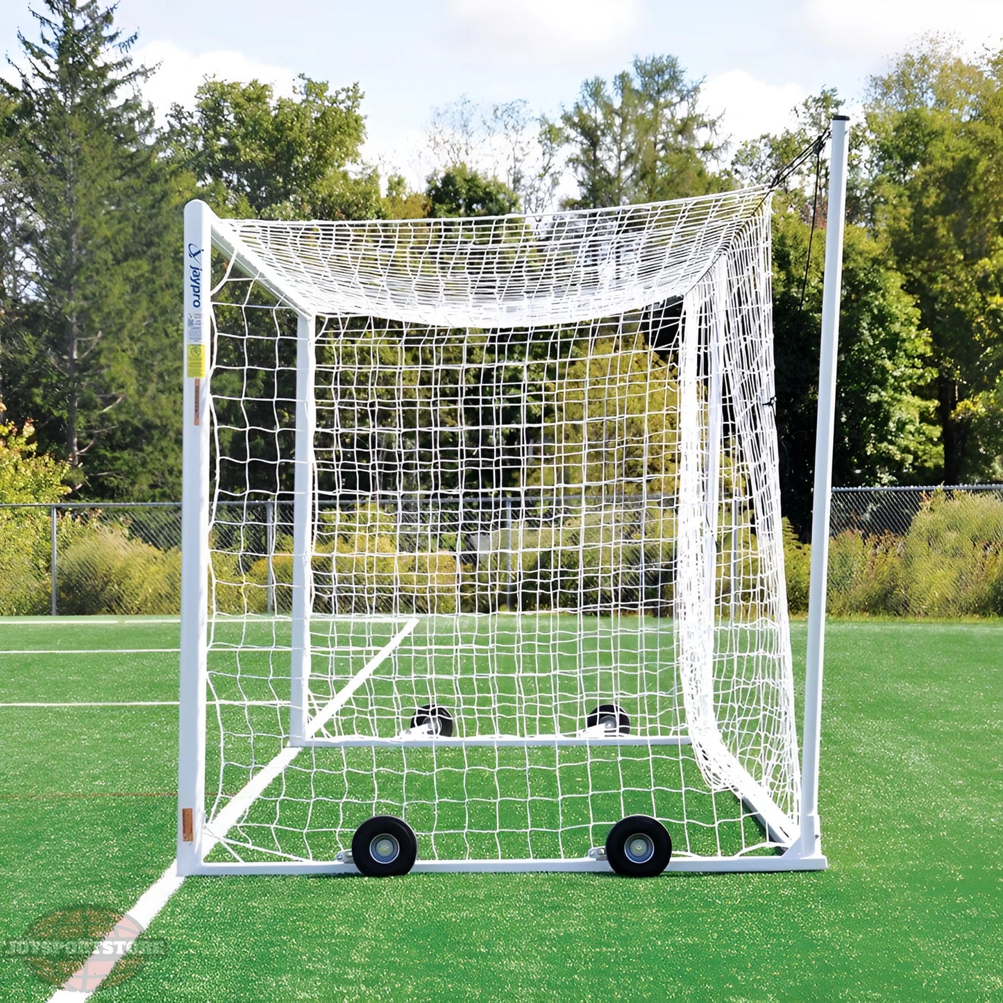 Jaypro Nova Soccer Goal Wheel Kit | Easy Transport Solution for Nova World Cup Soccer Goals (NSGWK) - JoySportStore