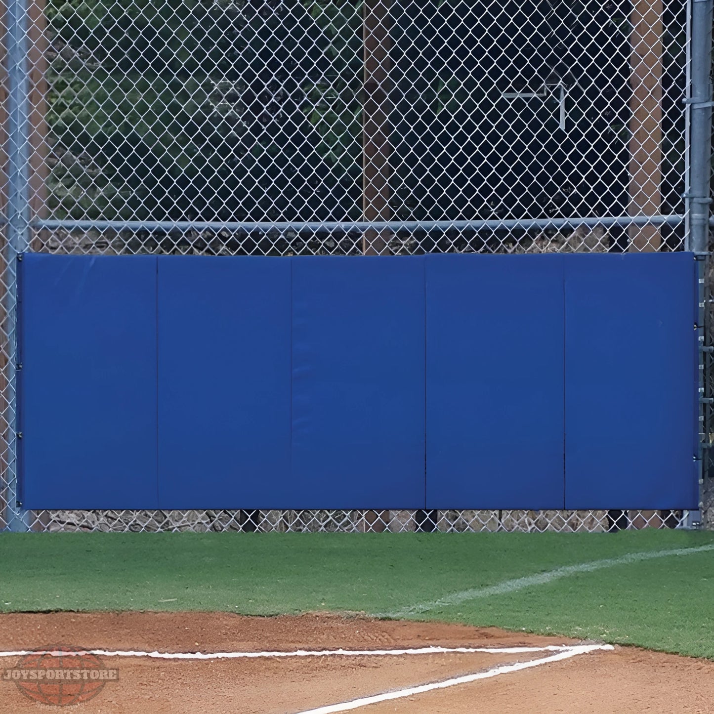 Jaypro Padding – Backstop (4'H x 10'L) – Outdoor | Full-Length Weatherproof Backstop & Fence Protection Pad (BSP2410) - JoySportStore