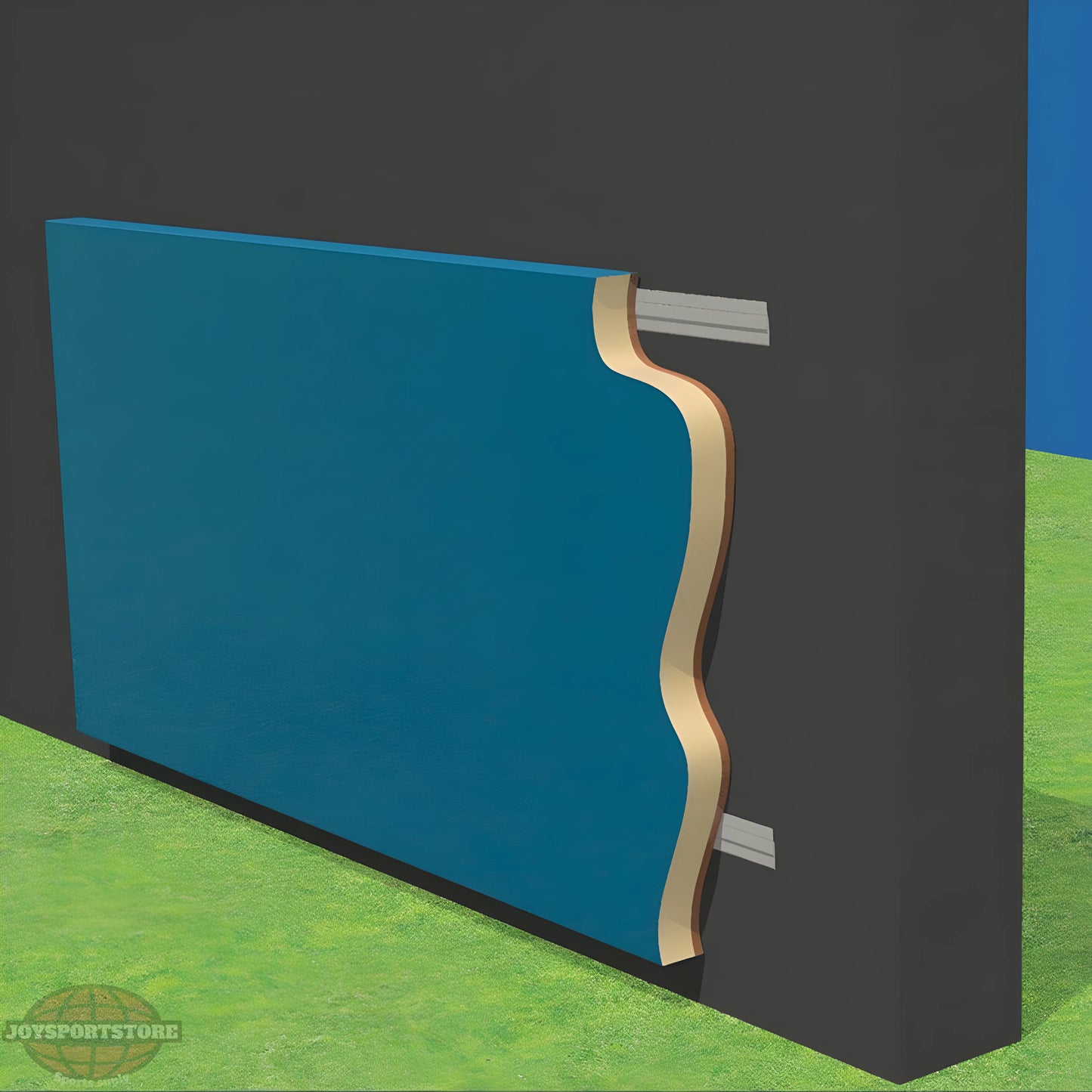 Jaypro Wall Padding – 4′ High Outdoor Protective Wall Pad - JoySportStore
