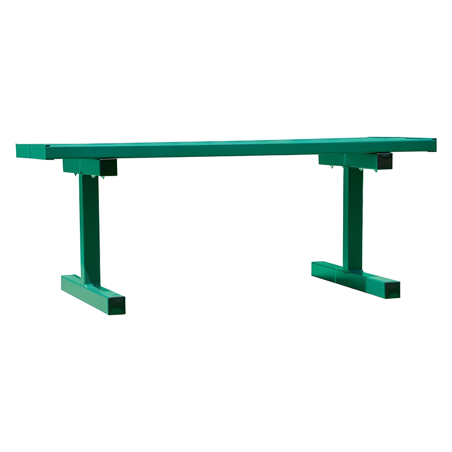 Jaypro Portable Courtside Bench – 5 ft. (Double Plank, Powder Coated) | Durable, Comfortable Seating for Sidelines & Sports Facilities (DPB50PC)