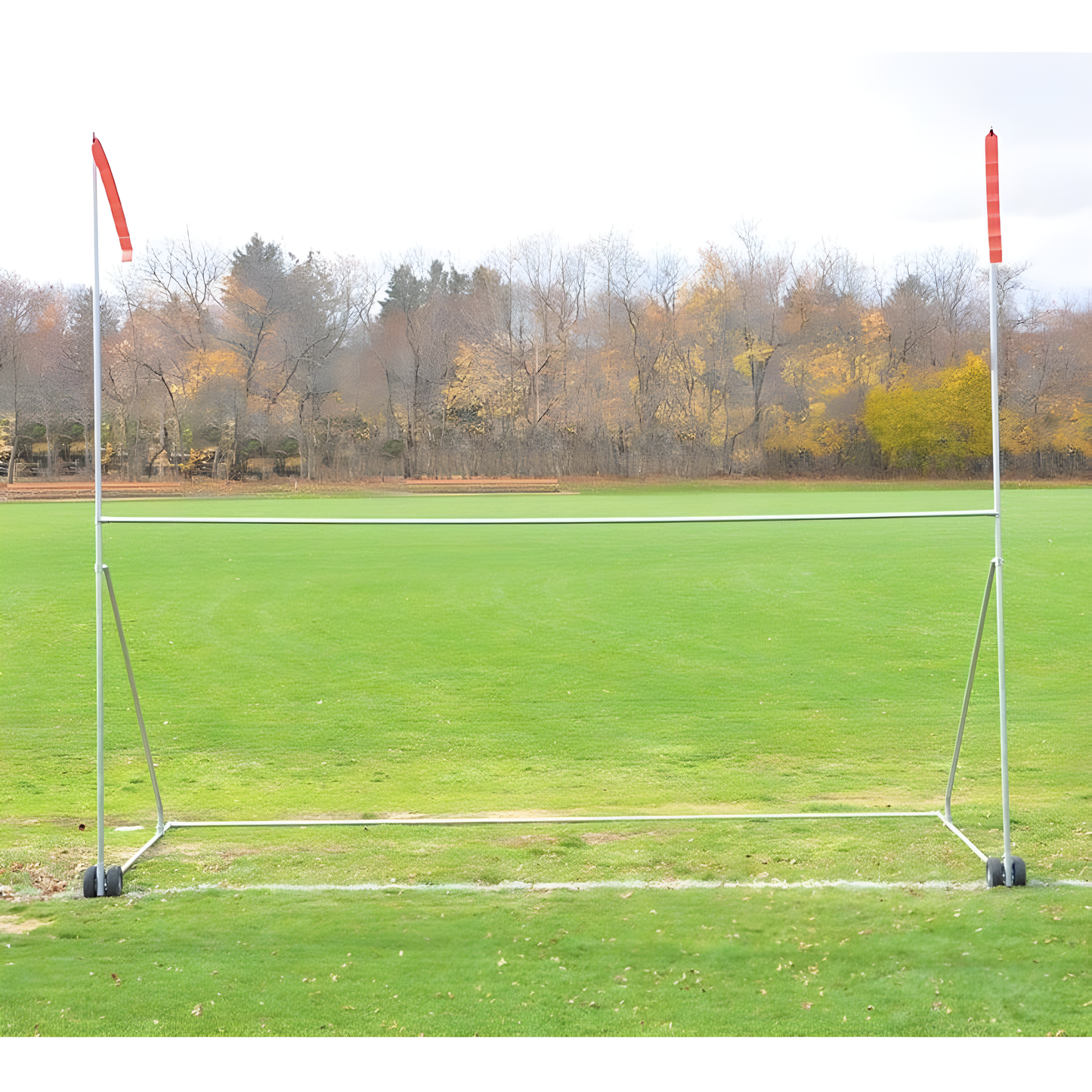 Jaypro Portable Football/Soccer Practice H-Frame Goal (Collegiate) | Dual-Sport Training Frame for High-Performance Practice (PPG-4C)