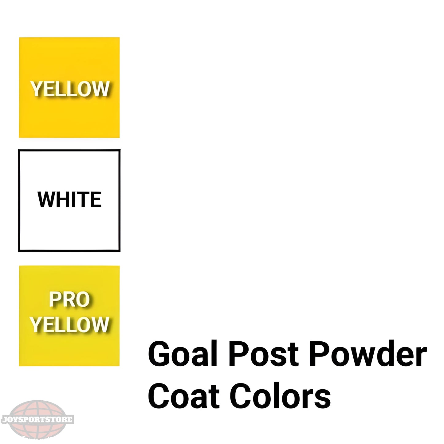 Jaypro Portable Football/Soccer Practice H-Frame Goal (Collegiate) | Dual-Sport Training Frame for High-Performance Practice (PPG-4C) - JoySportStore