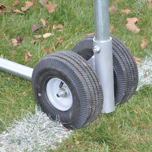 Jaypro Portable Football/Soccer Practice H-Frame Goal – High School | Multi-Sport Training Frame with All-Steel Construction – PPG-4HS - JoySportStore