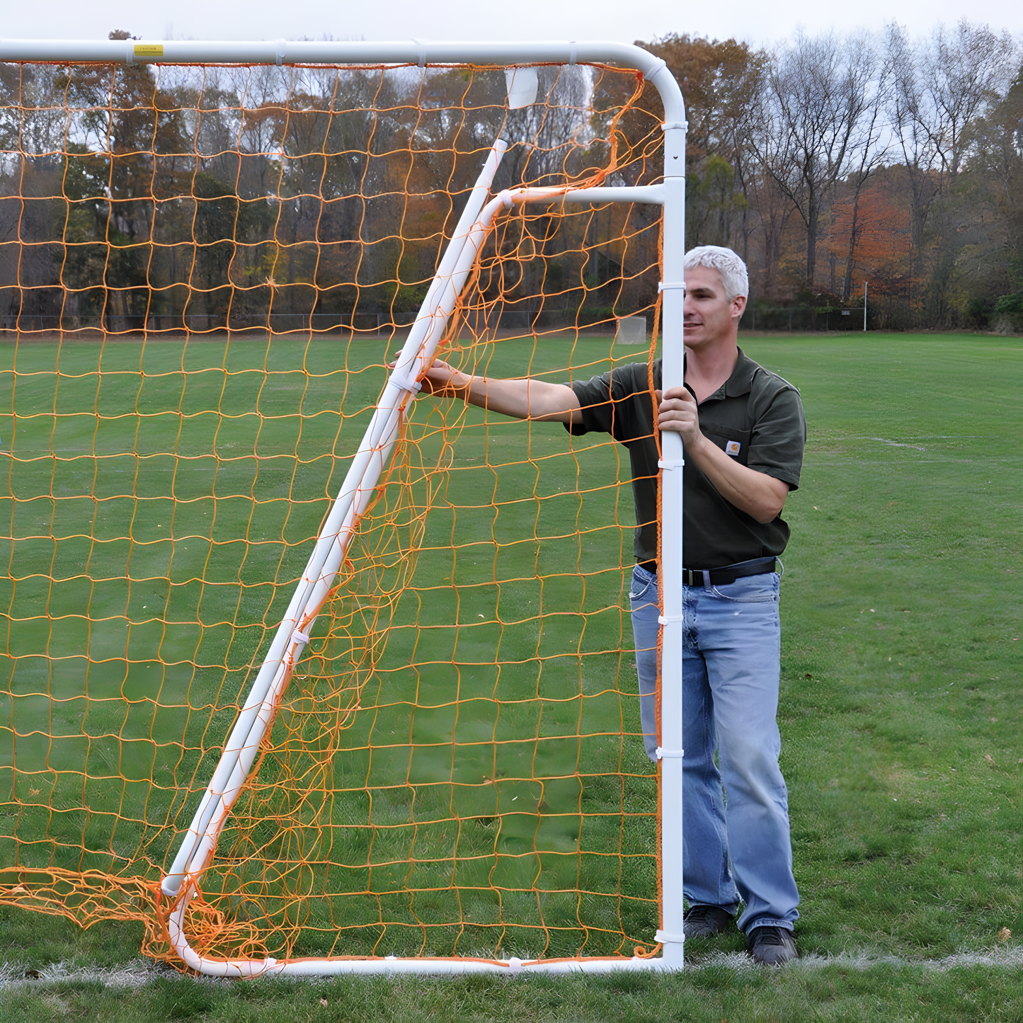 Jaypro Portable Short‑Sided Soccer Goal | Lightweight, Pop‑Up Training Goal