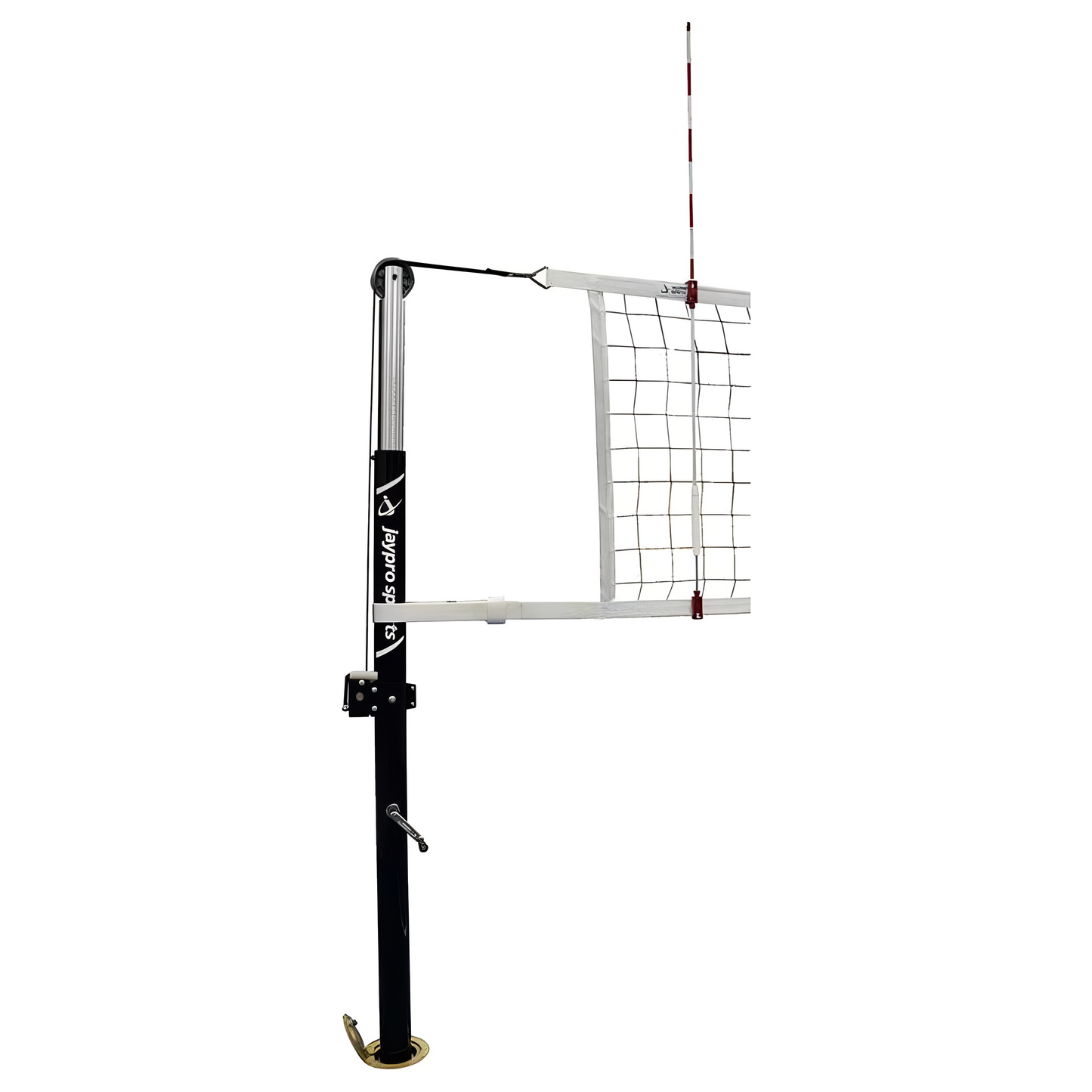 Jaypro PowerLite Volleyball System with Custom Graphics | NFHS, NCAA, USVBA Regulation