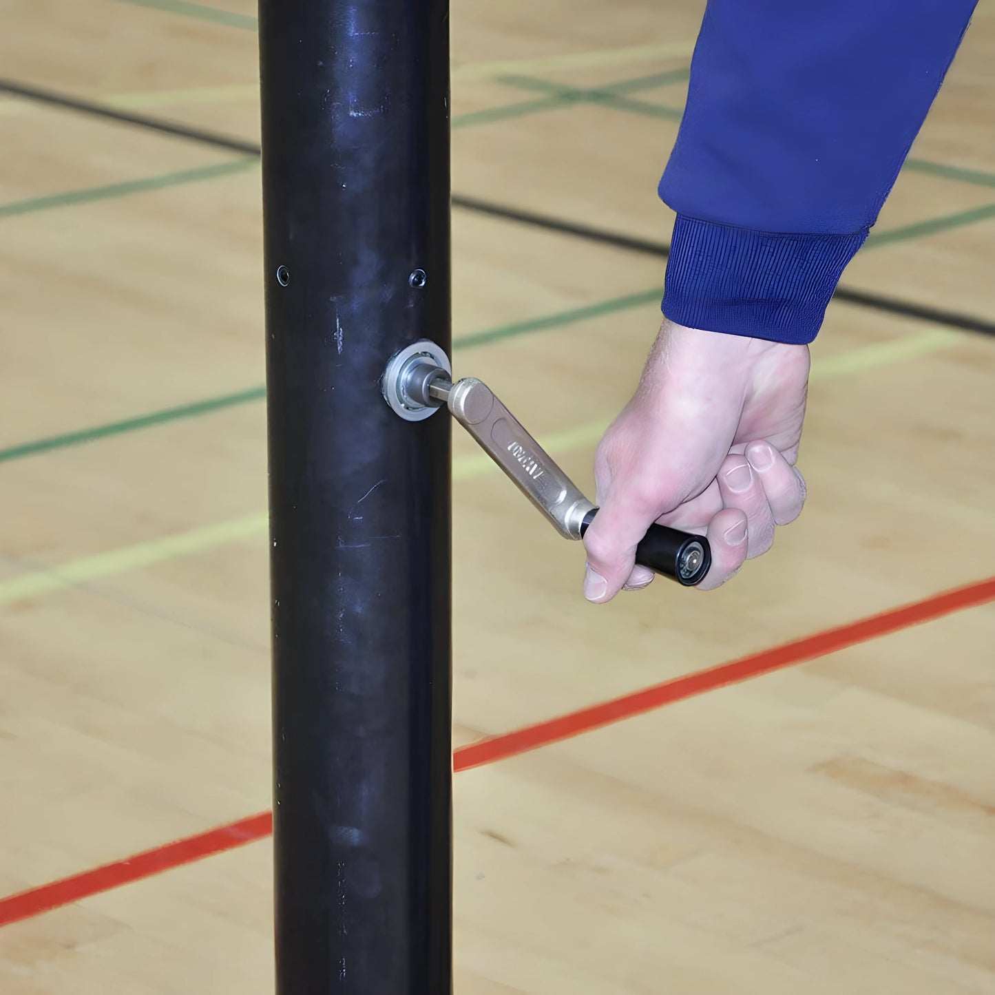 Jaypro PowerLite Volleyball System | Lightweight, Elite Volleyball System Compliant with NFHS, NCAA & USVBA Standards - JoySportStore
