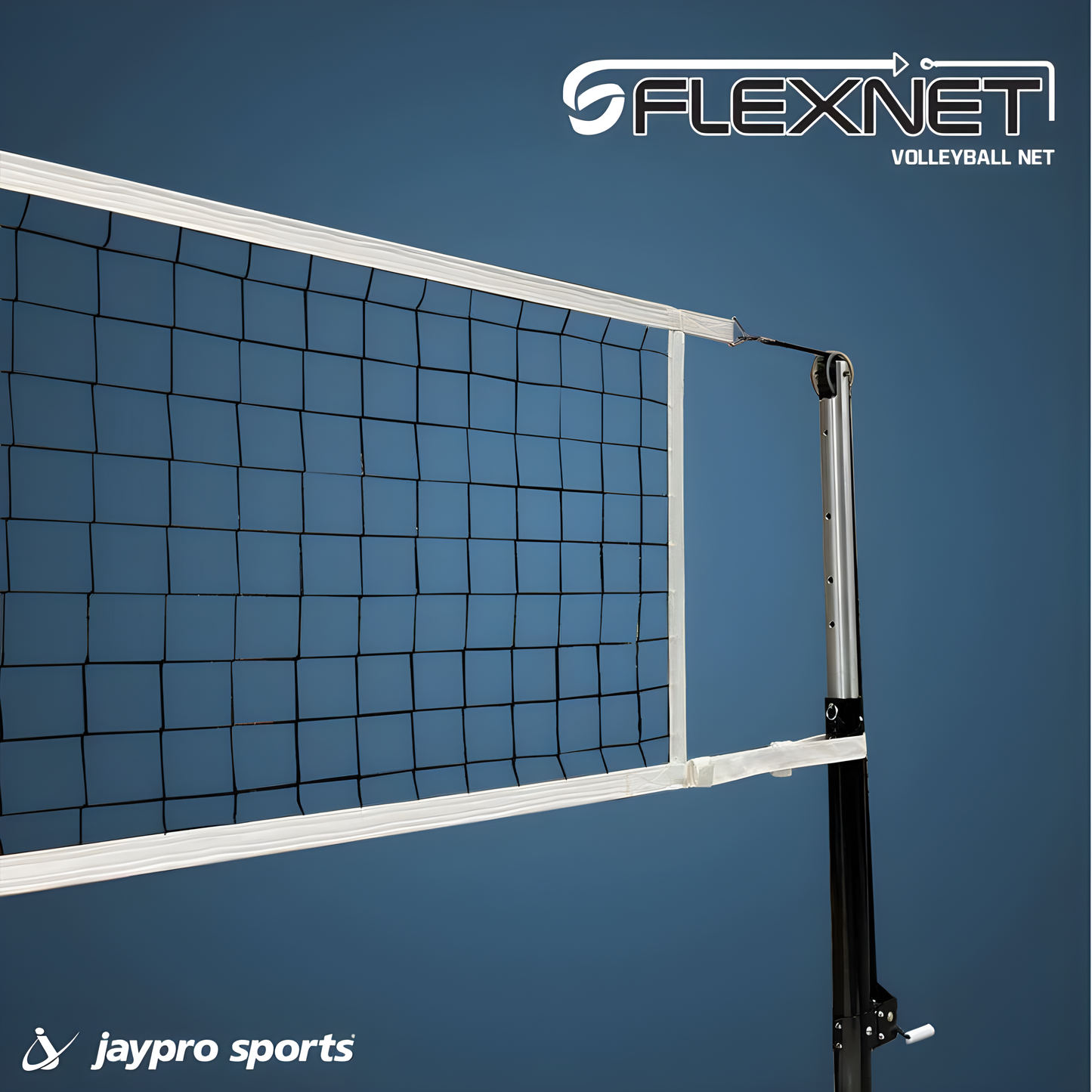 Jaypro PowerLite Volleyball System | Lightweight, Elite Volleyball System Compliant with NFHS, NCAA & USVBA Standards