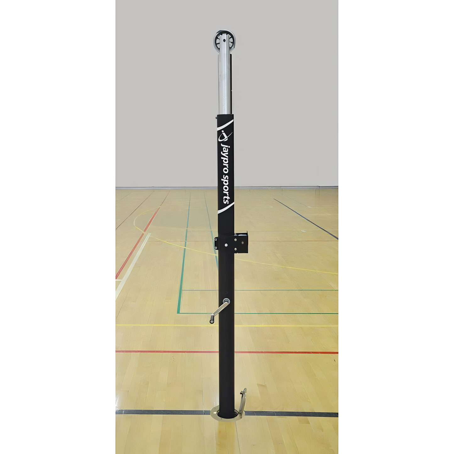 Jaypro PowerLite Volleyball Uprights | Lightweight, Adjustable Court System