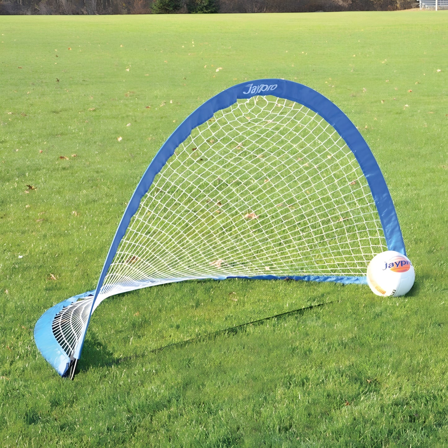 Jaypro Soccer Pop-Up Goal Trainers with Bag (Pair) | Lightweight, All-Surface Training Goals (SGPU7240B)