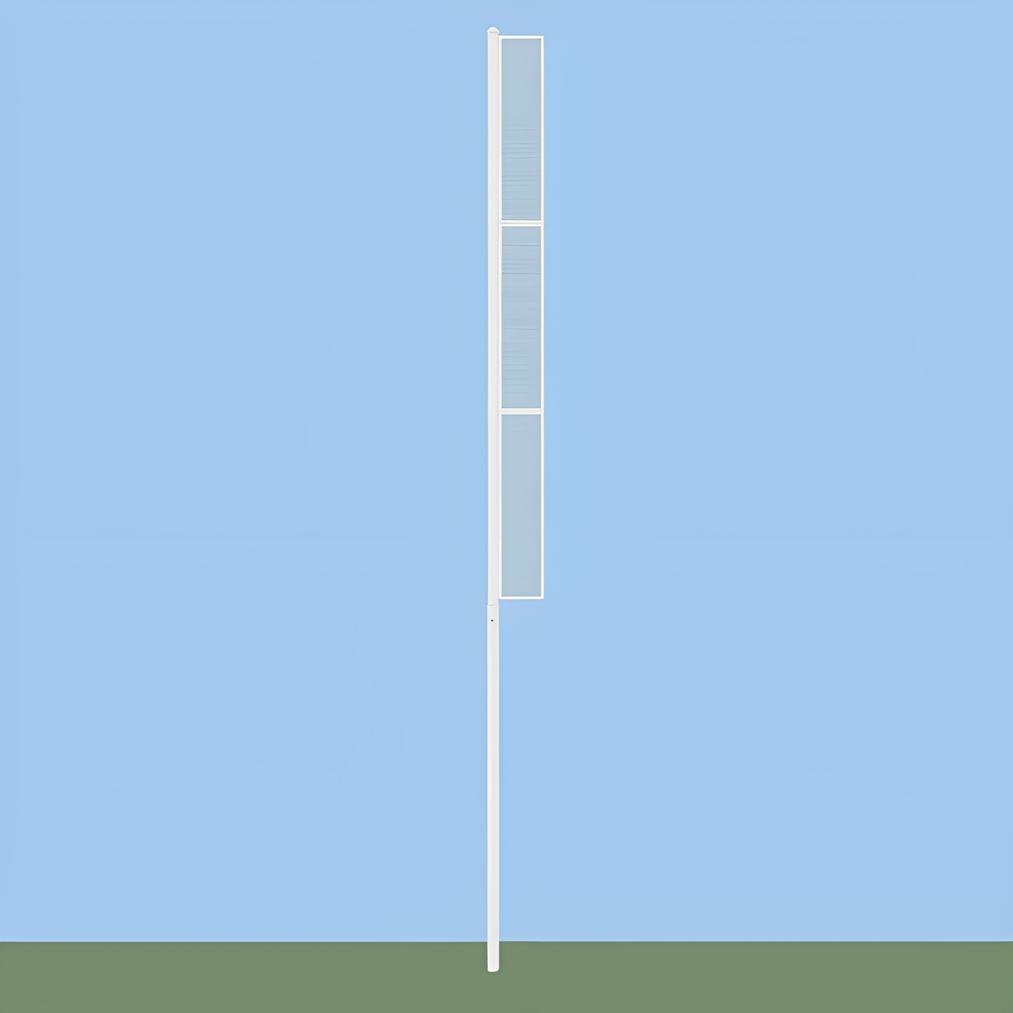 Jaypro Softball Foul Poles – 30' – Professional – Surface Mount – Yellow | Tall, Weatherproof, High-Visibility Field Marker (SBFP-30SM)
